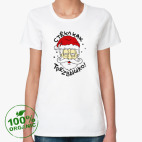 Женская футболка органик