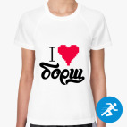 Женская спортивная футболка