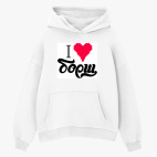 Толстовка худи оверсайз