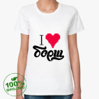Женская футболка органик