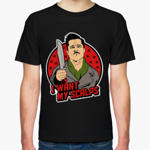 Футболка с принтом Бесславные ублюдки