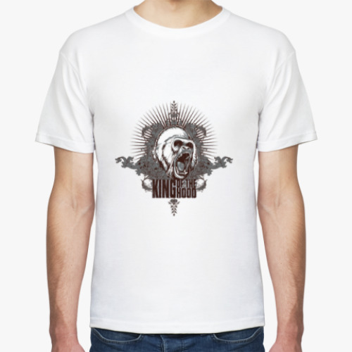 Футболка с принтом King of the hood