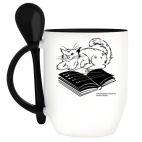 Кружка с ложкой