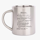 Кружка металлическая