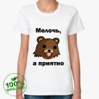 Женская футболка органик