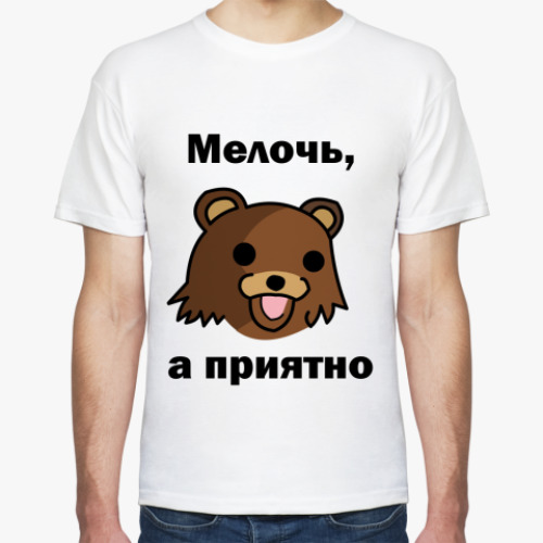Футболка с принтом  Педведь