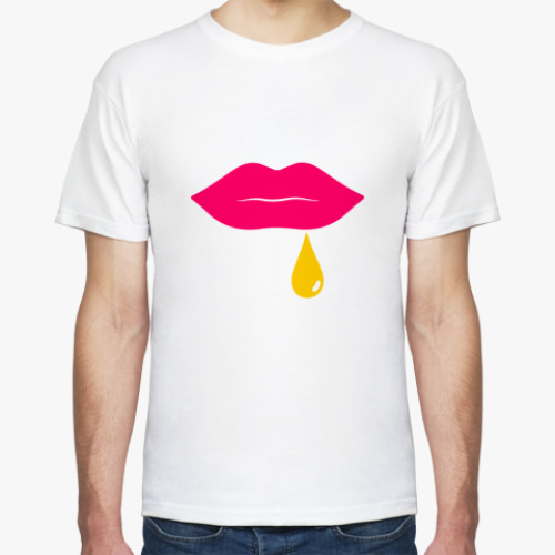 Футболка с принтом Lips
