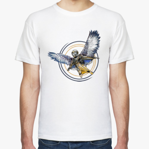 Футболка с принтом 264 wingsuit skydiving прыжки с парашютом