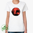 Женская футболка органик