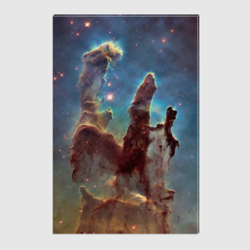 Холст с принтом Туманность Орёл - Столпы Творения