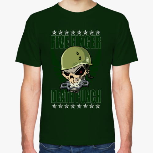 Футболка с принтом Five Finger Death Punch This Is My War
