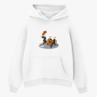 Толстовка худи оверсайз