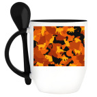 Кружка с ложкой