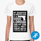 Женская спортивная футболка