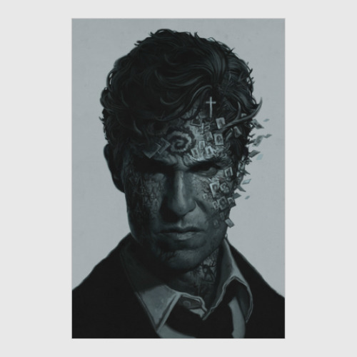 Постер с принтом True Detective. Настоящий детектив.