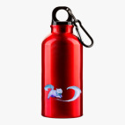 Металлическая бутылка 400 мл UV-DTF