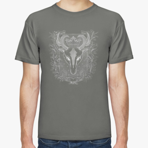 Футболка с принтом Олень