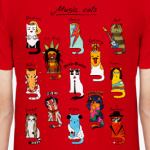 Котики-звёзды рок и поп-музыки