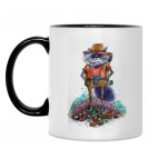 Кружка двухцветная