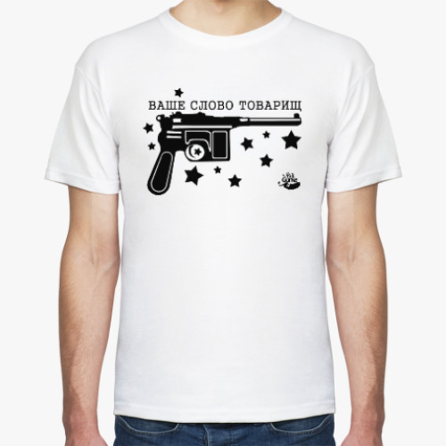 Футболка с принтом Маяковский