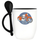 Кружка с ложкой