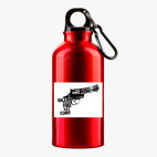 Металлическая бутылка 400 мл UV-DTF