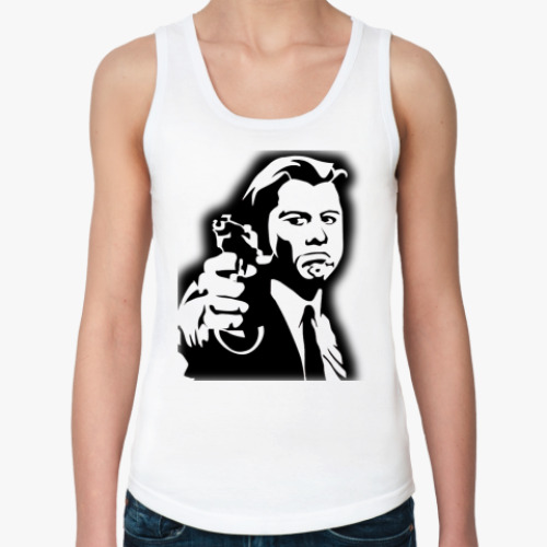 Женская майка с принтом  Криминальное чтиво