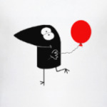 Воронёнок с воздушным шаром