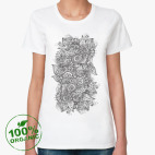 Женская футболка органик