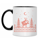 Кружка двухцветная