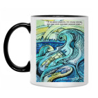 Кружка двухцветная