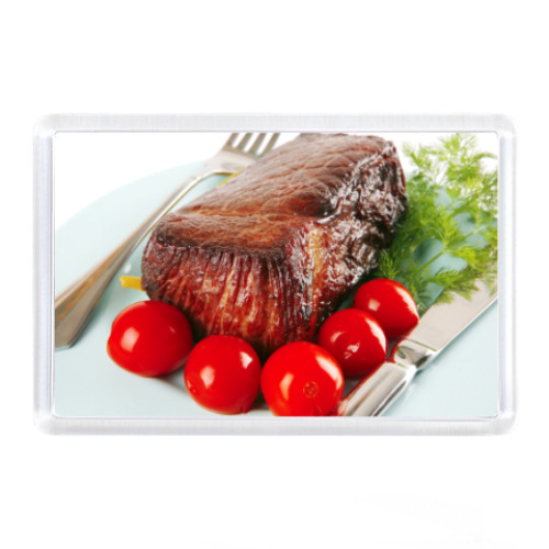 Магнит с принтом  еда