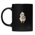 Кружка цветная UV-DTF