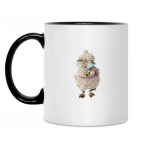 Кружка двухцветная