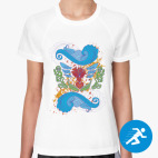 Женская спортивная футболка