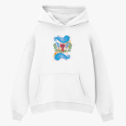 Толстовка худи оверсайз