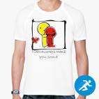 Мужская спортивная футболка