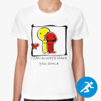 Женская спортивная футболка