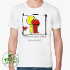 Мужская футболка органик