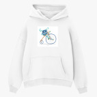 Толстовка худи оверсайз