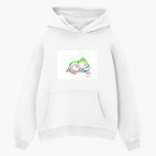 Толстовка худи оверсайз