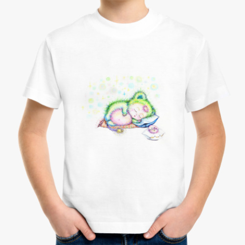 Детская футболка с принтом Сплюшка