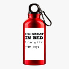 Металлическая бутылка 400 мл UV-DTF