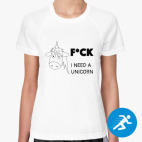 Женская спортивная футболка