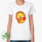 Женская футболка органик