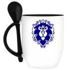 Кружка с ложкой