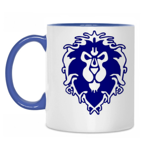 Кружка с принтом WoW Alliance