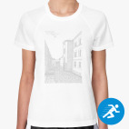 Женская спортивная футболка