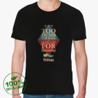 Мужская футболка органик