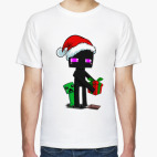 Эндермен из майнкрафта поздравляет с Новым Годом!